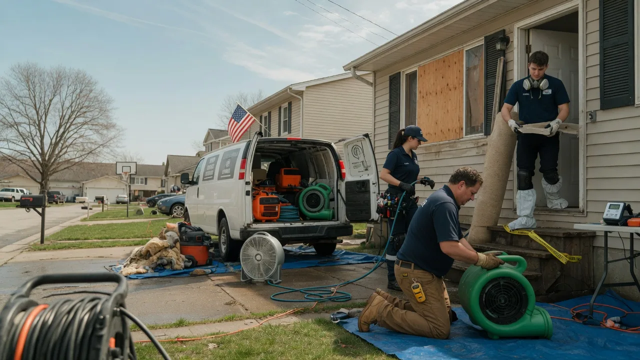 Water Damage Restoration in Canton, MA near me